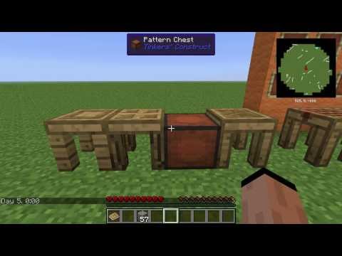 Minecraft 1.6.4 Tinker's Construct Part 1 getting started