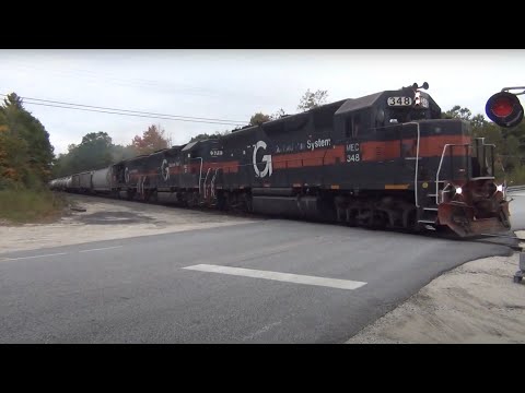 HD PO-3 326 Switches Rigby Yard + PORU 348 Chase to Danville Jct. - 9/30/2014