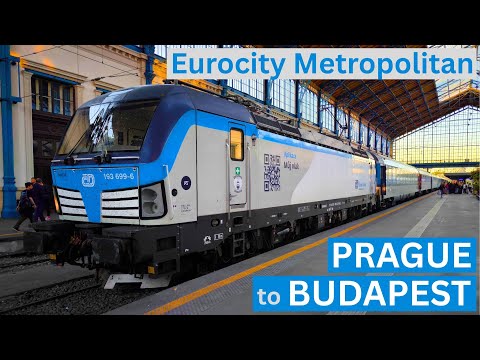 EuroCity Metropolitan from Prague to Budapest in 1st Class