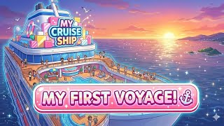 My First Voyage! 🚢⚓ A New Journey With Mom & Daughter | My Cruise Ship (Ep 1)
