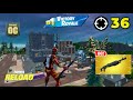 36 Elimination Solo RANKED Reload Gameplay Wins Fortnite Chapter 6 Season 4 PS5 Controller