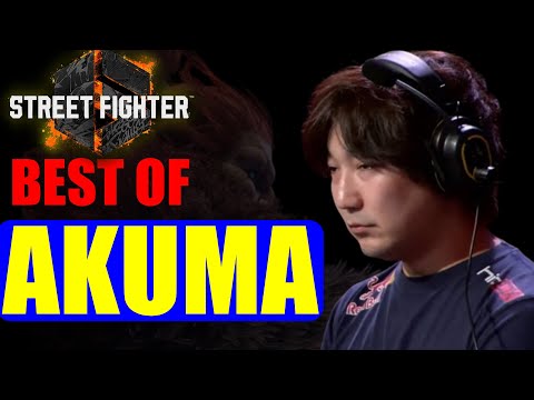 Best of Street fighter 6 Akuma | DreamHack Summer 2024 Highlights