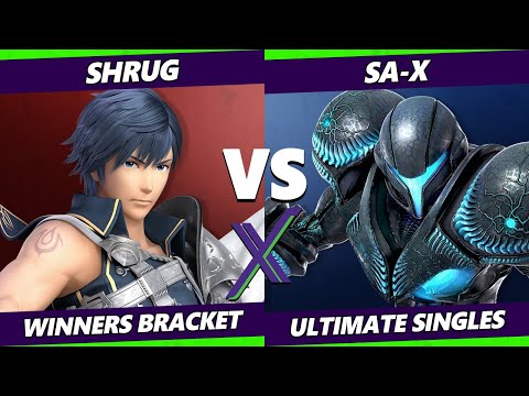 S@X 439 - ShrUg (Chrom) Vs. SA-X (Dark Samus) Smash Ultimate - SSBU
