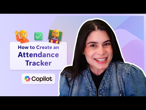 How to track attendance with Copilot in Excel | Microsoft 365