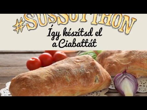 Budafoki élesztő: Ciabatta