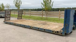 Кузов-платформа Maskinflak 20ton | Изображение 4 - Autoline