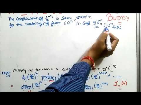 Generating Function For Bessel's Function( J n (x) ) Video