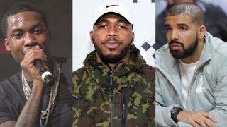 Quentin Miller says that Meek Mill's DreamChasers Hooked off on him in LA at the Nike Store.