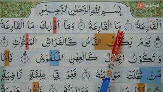 Download lagu LEARN TO STUDY THE QURAN SURAH AL QARIAH AND AT TAKASUR FULL COMPLETE PLAN AND TARTIL #PART 598 mp3