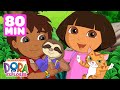 Dora The Explorer S Baby Animals Rescues Adventures 80 Minute Compilation Dora Friends
