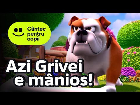 Azi Grivei e manios | Cântec pentru copii de grădiniță 🎵 Versuri animate