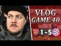 Arsenal 1 v 5 Bayern Munich | This Club Is A F***ING Shambles | Matchday Vlog | Game 40