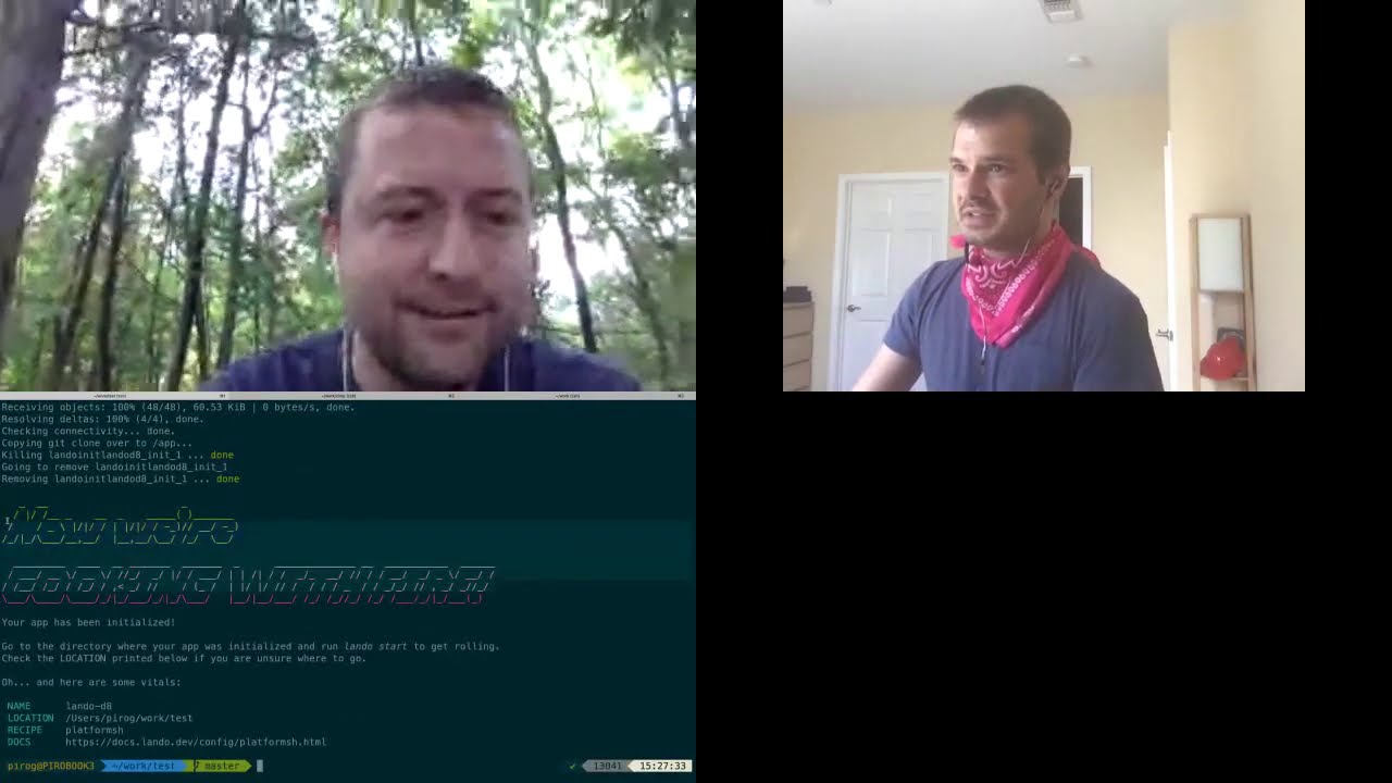 How to synchronize local dev & the cloud / DrupalCon Global 2020