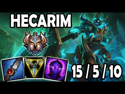 Hecarim vs Kayn JUNGLE Rank #2 Challenger EUW