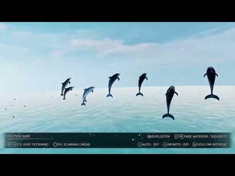 *Tetris EFFECT:Connected | (cine) Todas las pantallas del modo viaje  |  11/2022