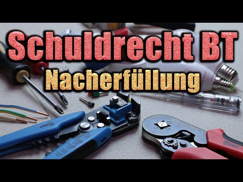 Subsequent performance, §§ 437 No. 1, 439, 434, 433 BGB - Law of Obligations BT 09