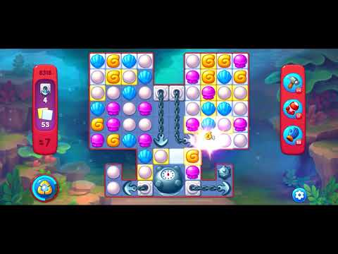 Fishdom Hard level 8318 no boosters フィッシュダム