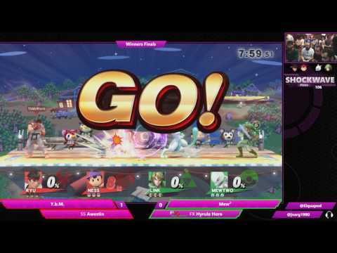 SW 106 - Y.b.M. + Awestin vs Hyrule Hero + Mew^2 Winners Finals - Smash 4