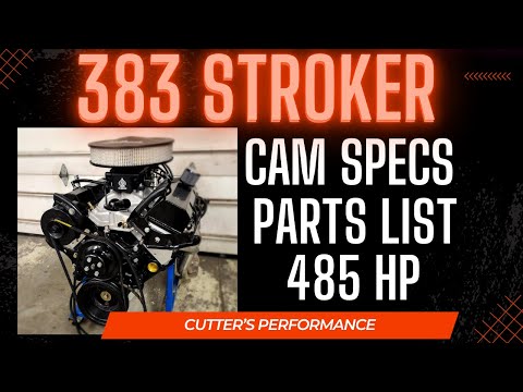 Affordable 383 Stroker build! Parts list *Check description for part #'s*