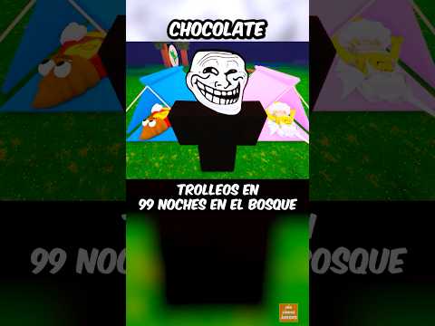 😂 TROLLEO DIMENSIÓN SECRETA 🔥😱 | 99 Noches en el Bosque Roblox 🌲🔥#roblox #robloxshorts