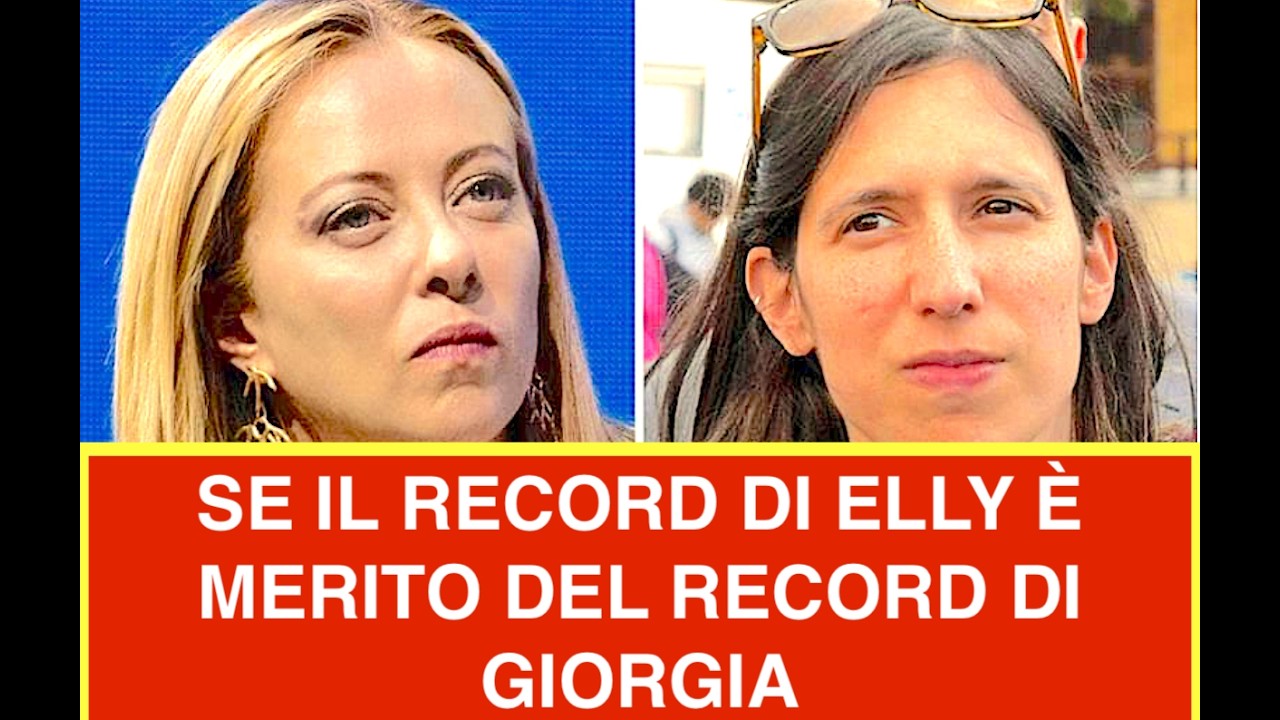 SE IL RECORD DI ELLY È MERITO DEL RECORD DI GIORGIA