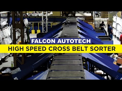 Cross Belt Sorter (Loop): High-Capacity Sorting System