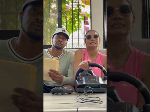 😎-La forma más segura de enseñarle a parquear a tu esposa…😎 #viralshort