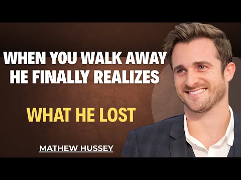 WHY MEN FALL DESPERATELY IN LOVE WITH WOMEN WHO LET THEM GO | Matthew Hussey Motivational Speech