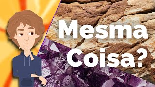 Qual a Diferença Entre Pedra, Rocha e Mineral