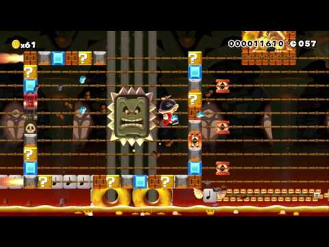 The Rainbow Starship by Danster - SUPER MARIO MAKER - NO COMMENTARY 1AT