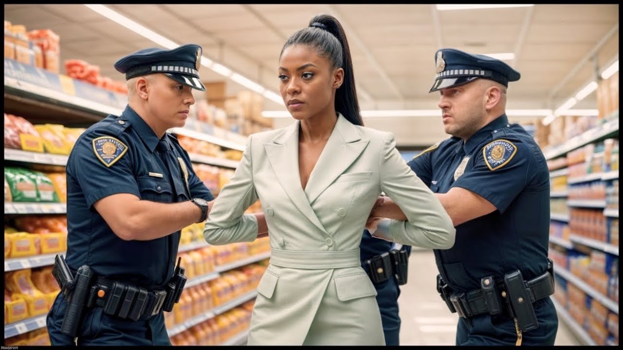 Police Humiliate Billionaire in Supermarket, Unaware of Her True Identity