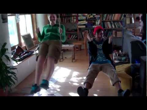 10.11.11 [Charlotte, Vermont] Havin' a Swingin' Good Time in the Straw Bale House