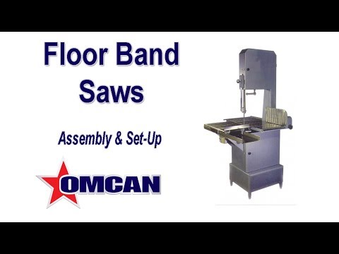 Video thumbnail for Floor Band Saw with 126″ Blade Length and 3 HP Motor – Three Phase