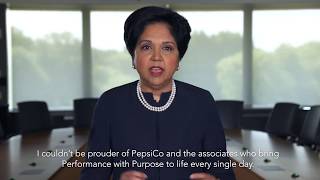 PepsiCo Chairman and CEO Indra Nooyi: 2017 Sustainability Progress