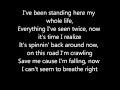 Runnin' Adam Lambert lyrics