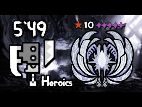 ★10 Zoh Shia Switch Axe Solo in 5 minutes (Heroic)『MHWilds』