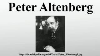 Peter Altenberg