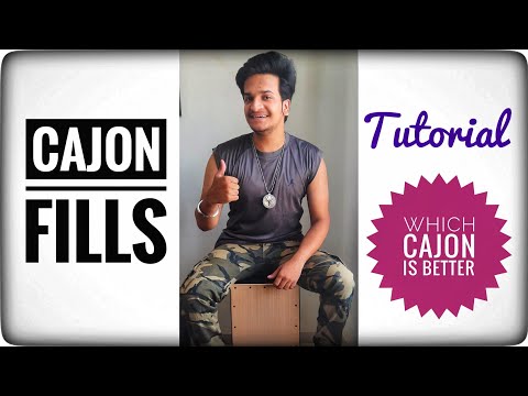 Essential Cajon Fills for Beginners | In Hindi