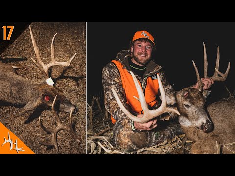 SPOT & STALK on a BIG IOWA BUCK, Antler Comes Off!!! | Hunt Club TV