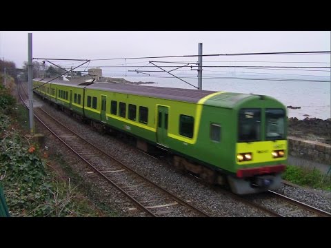 IE 8500 Class Dart Train number 8607 - Salthill & Monkstown, Dublin