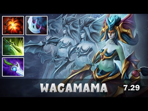 Wagamama | Naga Siren | Dota 2 Pro Gameplay - Patch 7.29