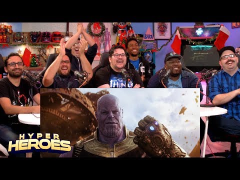 Avengers: Infinity War Official Trailer Reaction!