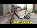 Build A Electric Bike At Home