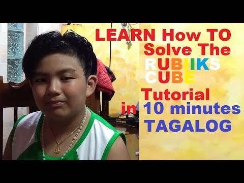 Butchog Solving Rubiks Cube