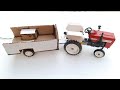 How To Make Tractor Trolley With Cardboard Magnetic Boys