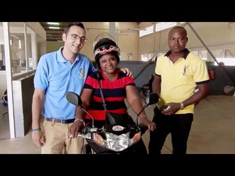 Mariah BISSONGO roule la FORCE X by CFAO