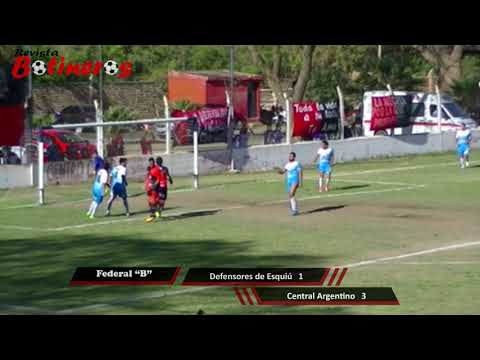 Defensores de Esquiú 1 Central Argentino 3 Federal B 2017
