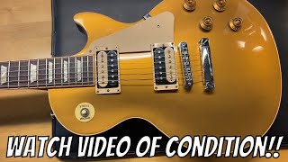 Video thumbnail for 2011 Gibson Les Paul Traditional Pro Goldtop by Guitar Chimp
