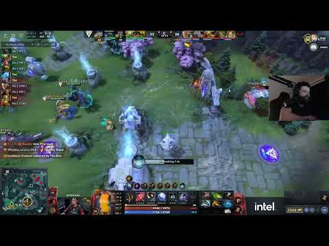 "this is INSANE" -Gorgc & Puppey react to Arcane rune Tinker & comment on Nine's Linken item build