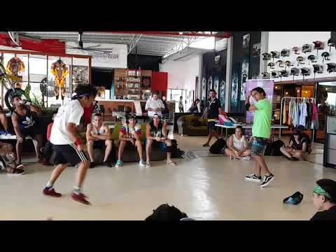 Bboy Goku vs Bboy Pollo, Elemento Urbano Vol 4. 2017